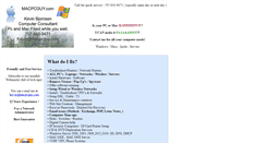 Desktop Screenshot of macpcguy.com